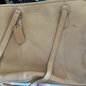 Coach tote vintage 90s.